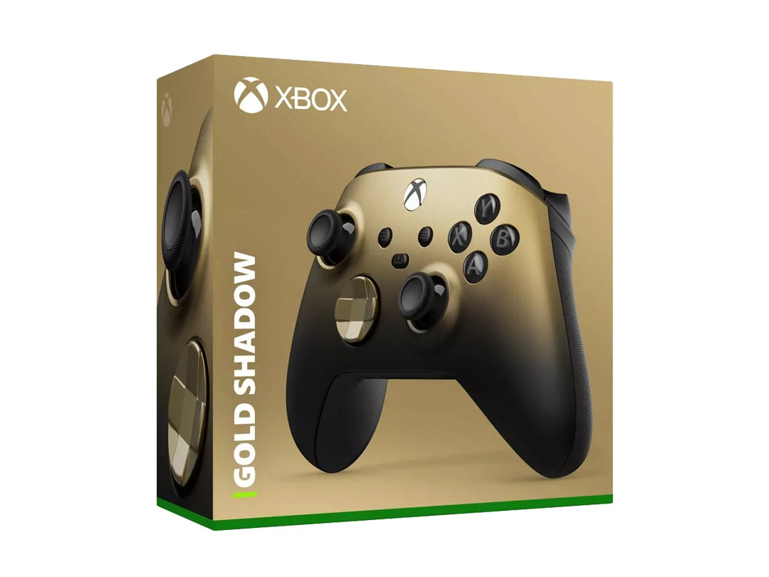 Xbox Gold Shadow Special Edition Gaming Controller in Qatar