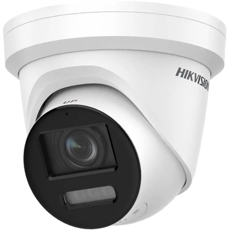Hikvision   8 MP ColorVu Strobe Light and Audible Warning Fixed Turret Network Camera   -    DS-2CD2387G2-LSU/SL(2.8mm)