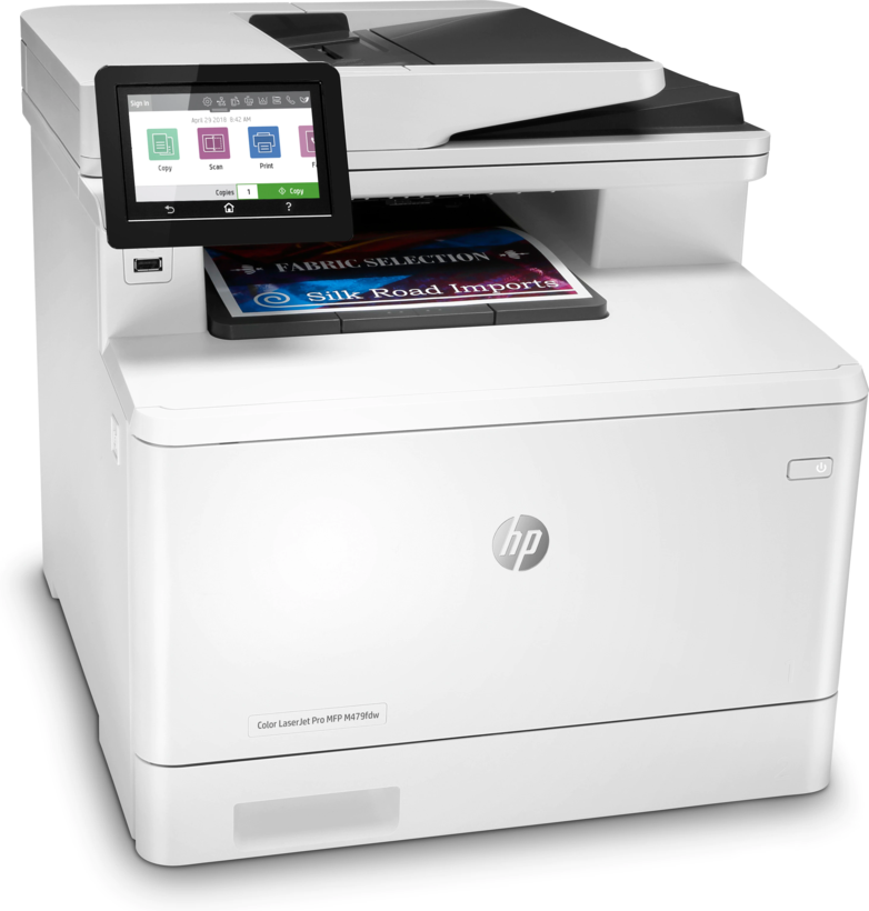 HP Color LaserJet Pro MFP M479fdw Wireless Multifunction Printer with Fax