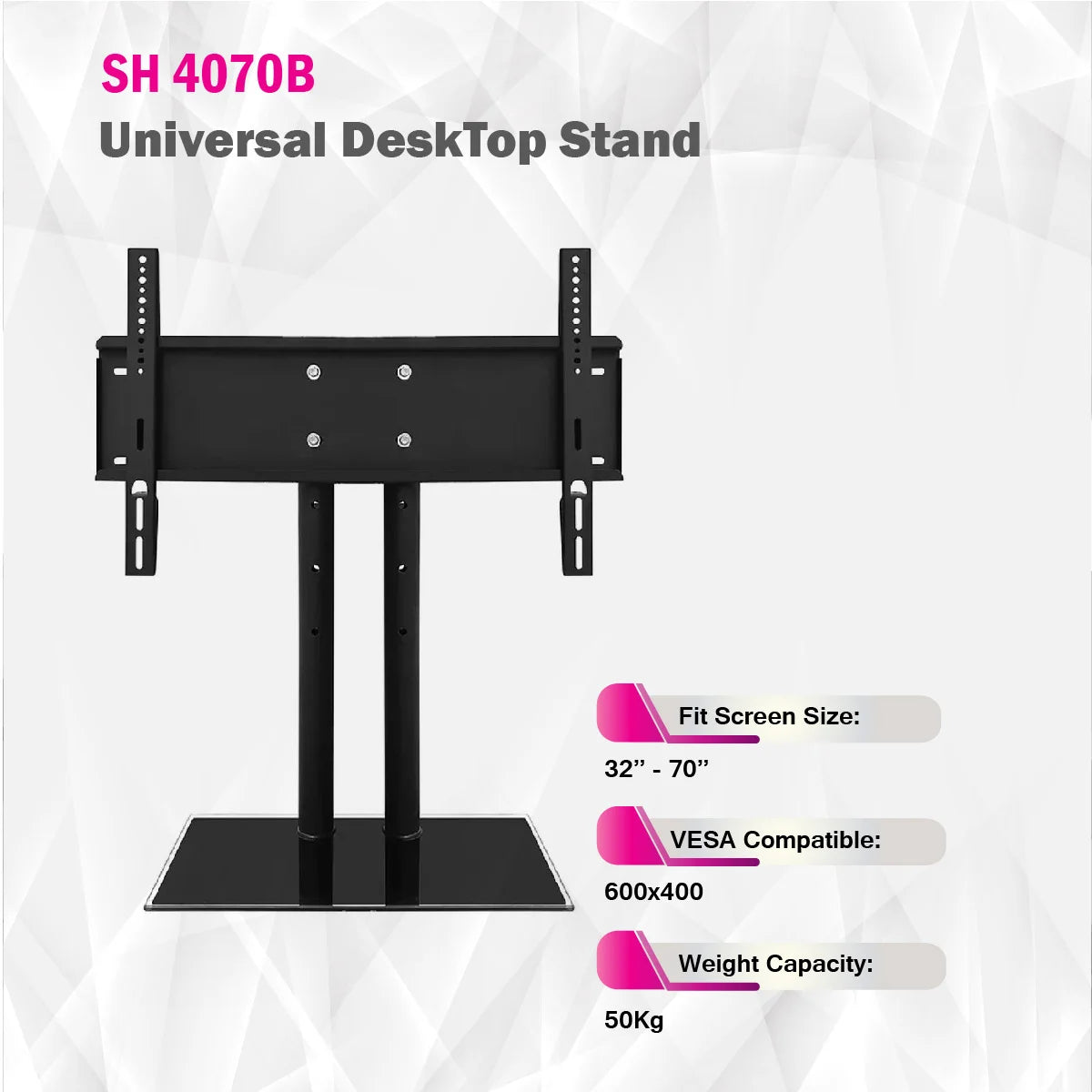SkillTech - SH 4070B-  Universal Desktop Mount Stand