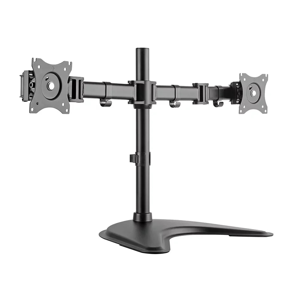 Skill Tech SH070 T024 - Dual-Monitor Steel Articulating Monitor Mount