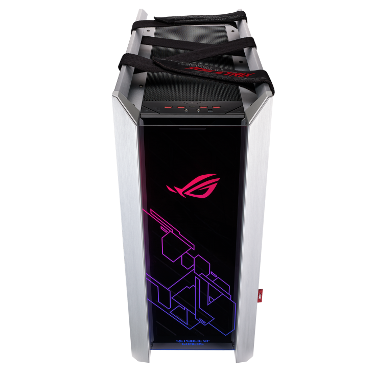 علبة ألعاب ASUS ROG Strix Helios GX601 White Edition RGB ATX/EATX Mid-tower | 90DC0023-B39000