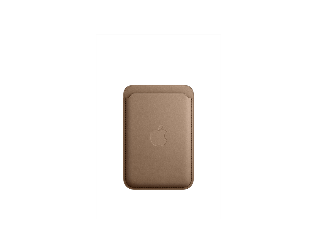 Apple MT243ZM/A iPhone FineWoven Wallet with MagSafe - Taupe in Qatar