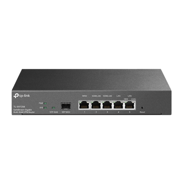 TP Link TL-ER7206 SafeStream Gigabit Multi-WAN VPN Router