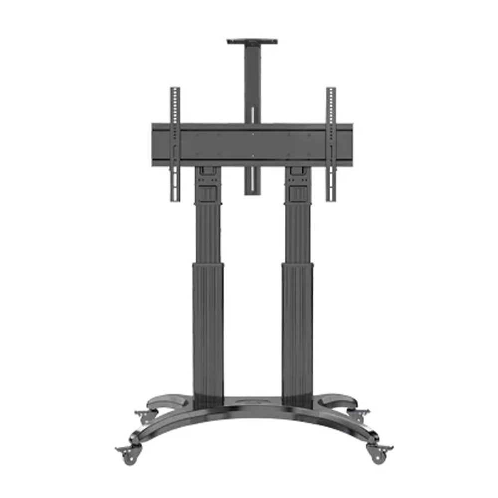 Skilltech-AVF1800 70 1P - Large Telescopic Height Adjustable Professional TV Trolley Stand