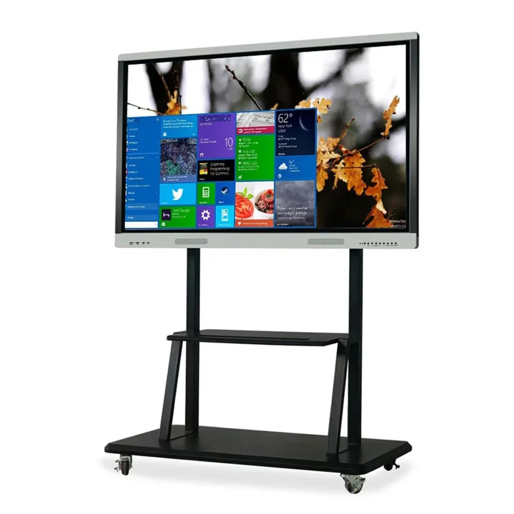 Skilltech - SH 100FS -  Economy Mobile Tv Stand With Av Component Shelf
