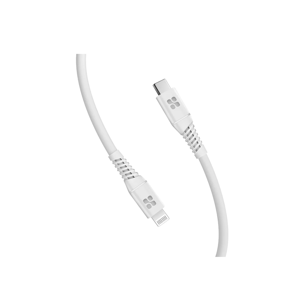 كابل توصيل الطاقة بروميت PowerLine-Ci120 بقوة 20 واط من USB-C إلى Apple® Lightning Connector