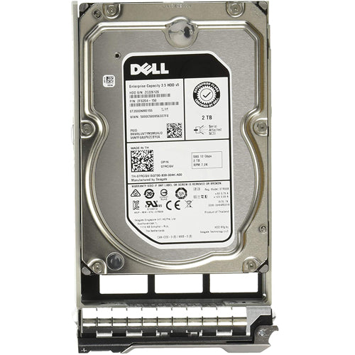 Dell 2TB SAS Hard Disk Drive 7RCGV HDD 7.2K 3.5″ 12G ST2000NM0155