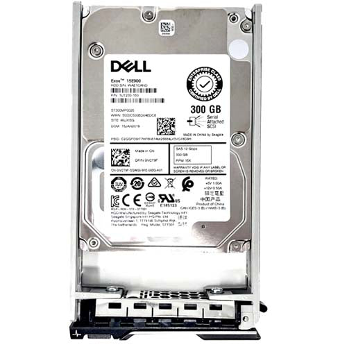Dell 300GB 15K RPM SAS 12GB/S 2.5″ Server Hard Drive W/CADDY 0NCT9F
