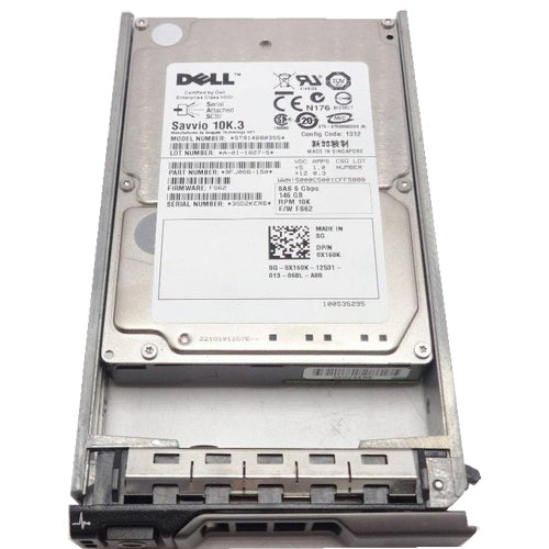 Dell X160K 0X160K 146GB 10K RPM 6GB/S 16MB 2.5″ SAS Hard Drive ST9146803SS