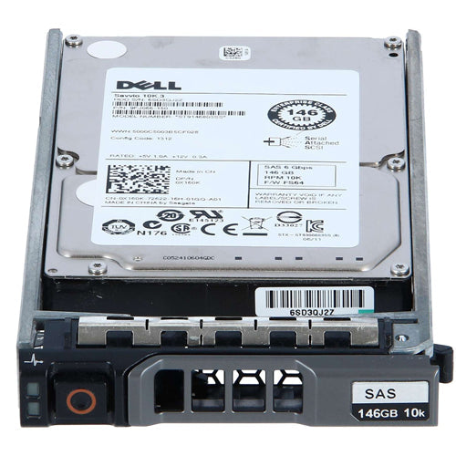 Dell X160K 0X160K 146GB 10K RPM 6GB/S 16MB 2.5″ SAS Hard Drive ST9146803SS