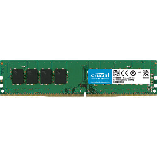 Crucial 32GB Desktop DDR4 2666 MHz UDIMM Memory Module (1 x 32GB)