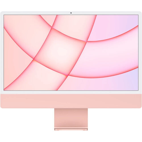 Apple iMac 24 Inch 4.5K Retina Display 2021 (M1 Chip, 8GB, 256GB, Apple, macOS Ventura (Pink)