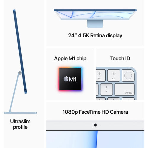 Apple MGPM3AB/A iMac Retina 4.5K Display Apple M1 chip 8GB 256GB 24-inch - Pink