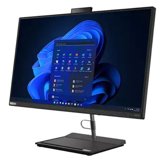 Lenovo ThinkCentre neo 30a 27'' AIO Non Touch Intel® Core™ i7-1260P, 16GB DDR4 RAM 512GB SSD M.2 2280 NVMe Integrated 5MP Cam Intel AX201 2x2AX+BT Monitor Stand Internal Speaker 90W Adapter USB Clp Ara,USB Clp Mouse