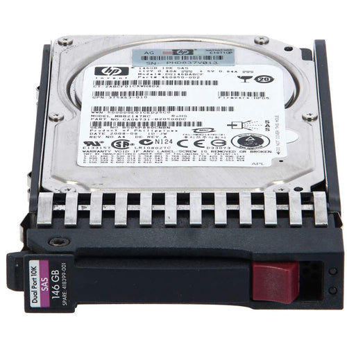 HP 418367-B21 418399-001 146GB 10K 2.5″ SAS Dual Port Hard Drive