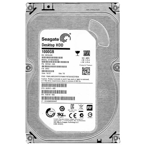 Seagate ST1000DM003 Barracuda 1TB HDD 3.5″ Internal Hard Drive