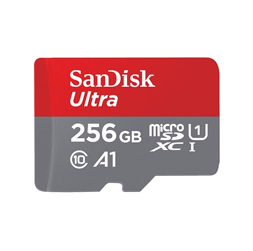 SanDisk 256GB Ultra MicroSD UHS-I Memory Card
